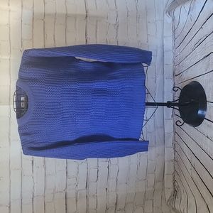 Vintage Windridge Blue Sweater.